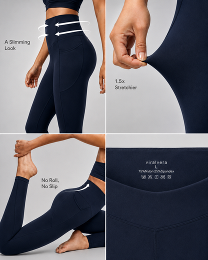 High Waisted Tummy Control Shaping Training Leggings 3.0